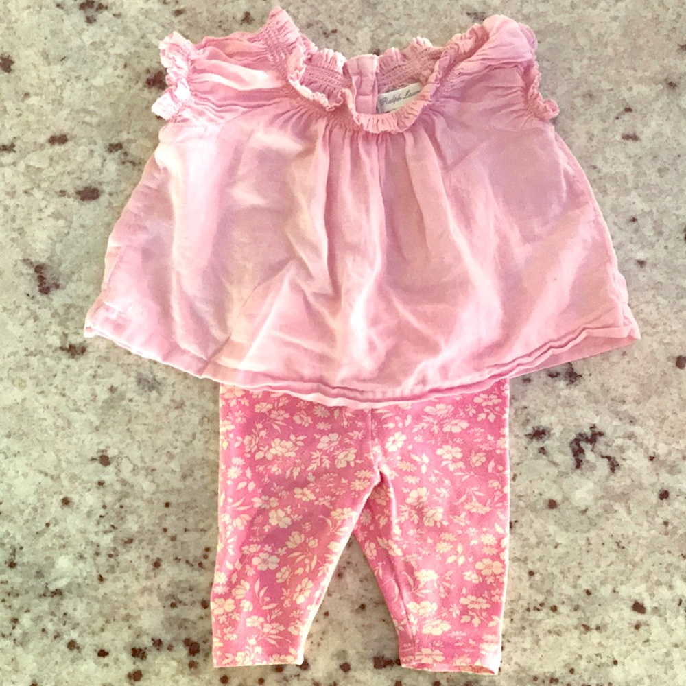 Ralph Lauren Blouse and legging set
